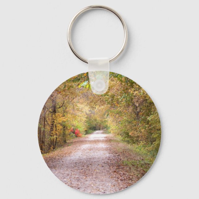 The Road Less Travelled Keychain (Front)