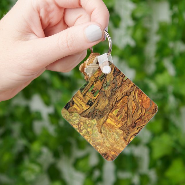 The Road Menders by Vincent van Gogh Keychain (Hand)