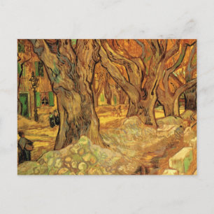 The Road Menders by Vincent van Gogh Postcard