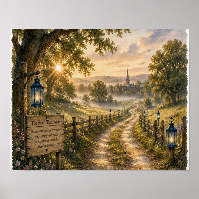 The Road That Waits,Plate RH-WC-014 Poster (Front)