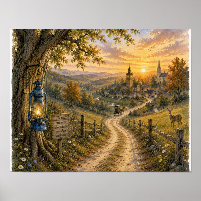 The Road That Waits, RH-WC-022  Poster (Front)