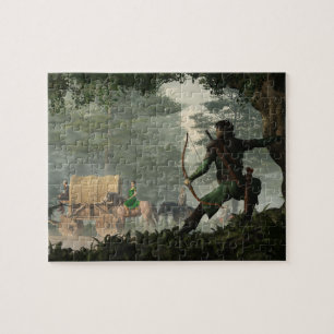 The Road Through Sherwood Forest Jigsaw Puzzle