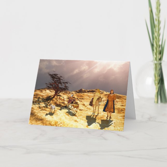 The road to Bethlehem Holiday Card (Front)