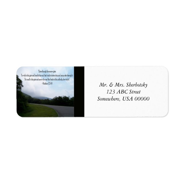 The Road to Life (Front)