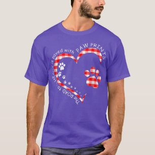 The Road To My Heart Is Paved With Paw Prints T-Shirt