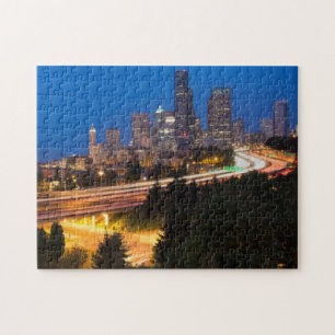 The road to Seattle Jigsaw Puzzle