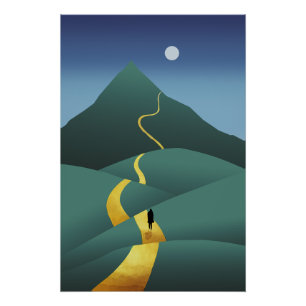 The Road to the Moon Poster