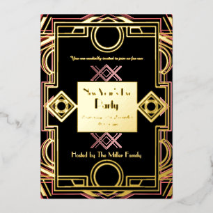 The Roaring Twenties - Elegant New Year Party Gold