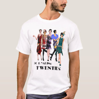 The Roaring Twenties Flapper Girls T-Shirt