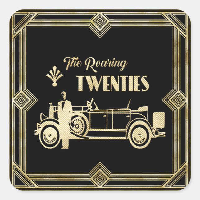 the roaring twenties stickers (Front)