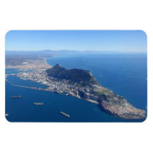 The Rock of Gibraltar fridge magnet