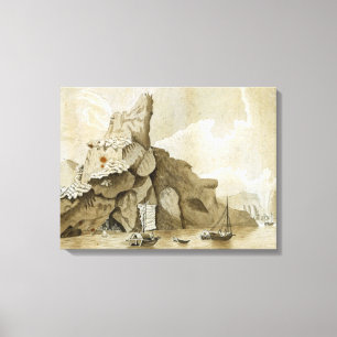 The Rock of Quang-Yin Canvas Print