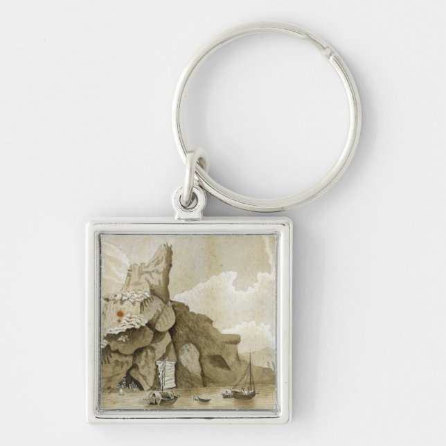 The Rock of Quang-Yin Keychain (Front)