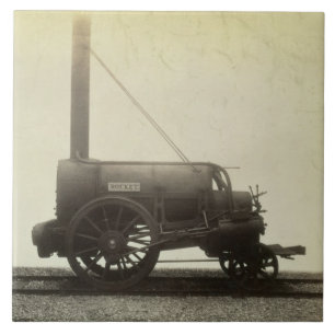The 'Rocket' designed by George Stephenson (1781-1 Tile