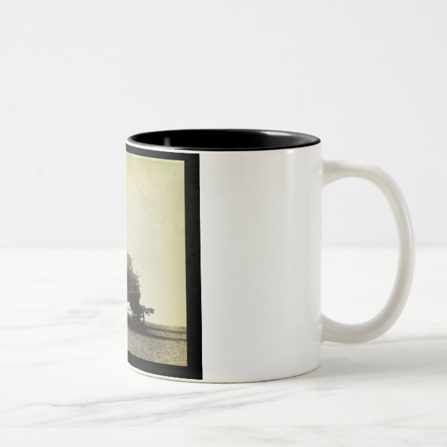 The 'Rocket' designed by George Stephenson (1781-1 Two-Tone Coffee Mug (Right)