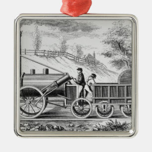 The 'Rocket' Metal Ornament