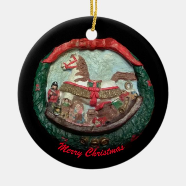 THE ROCKINGHORSE ORNAMENT (Front)