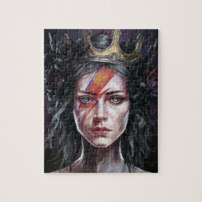 The rockstar Princess Jigsaw Puzzle (Vertical)