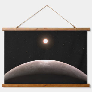 The Rocky Exoplanet Lhs 475 B And Its Host Star. Hanging Tapestry