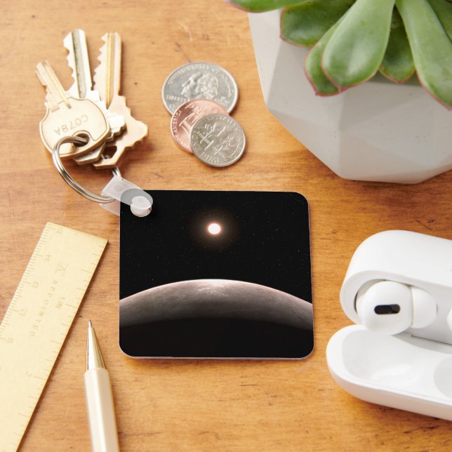 The Rocky Exoplanet Lhs 475 B And Its Host Star. Keychain (Desk)
