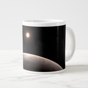 The Rocky Exoplanet Lhs 475 B And Its Host Star. Large Coffee Mug