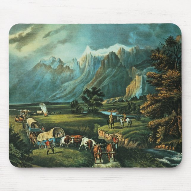 The Rocky Mountains Mouse Pad (Front)