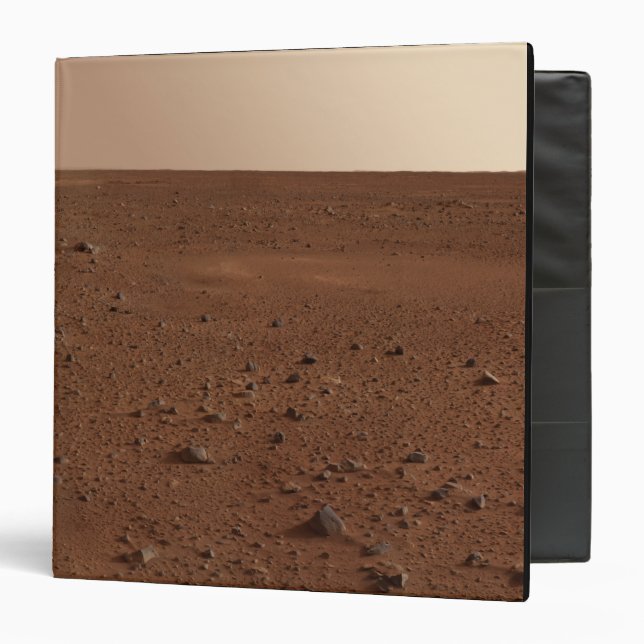 The rocky surface of Mars Binder (Front/Inside)