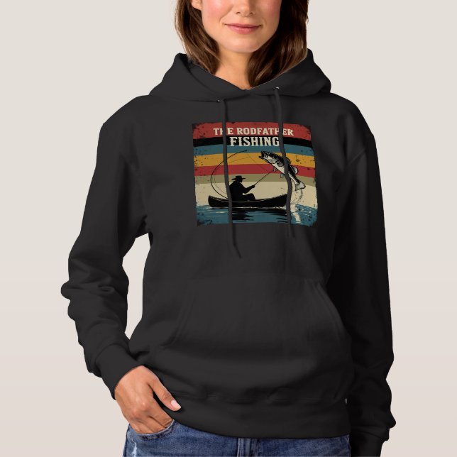 The Rodfather Fishing Hoodie (Front)
