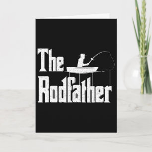 The Rodfather Funny Fishing Dad Gift Card