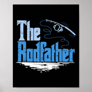 The Rodfather Funny Fishing Parody  Poster