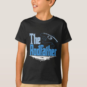 The Rodfather Funny Fishing Parody T-Shirt