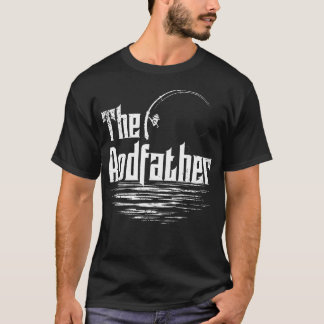 The Rodfather Funny Fishing T-Shirt