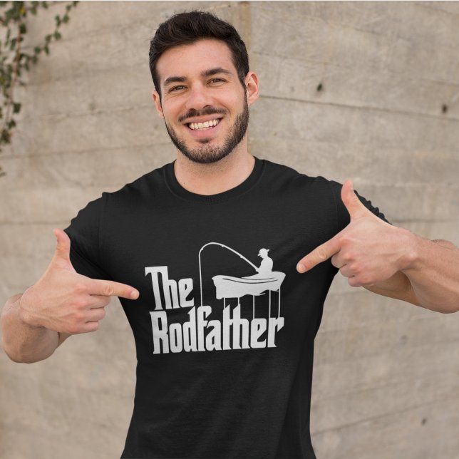 The Rodfather Funny Fishing T-Shirt (Creator Uploaded)