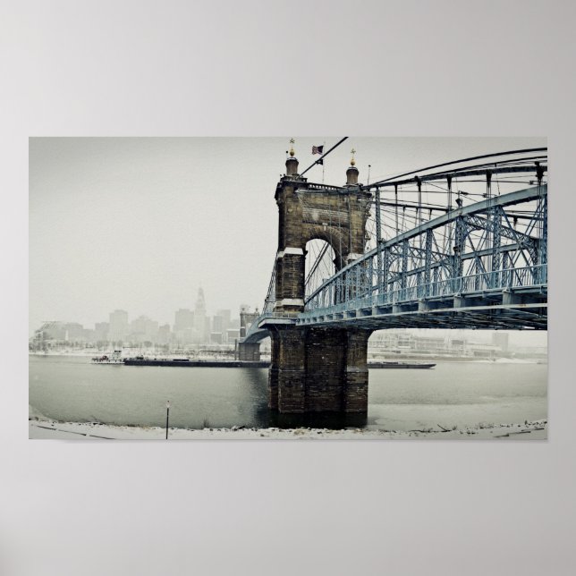 The Roebling Bridge Poster (Front)