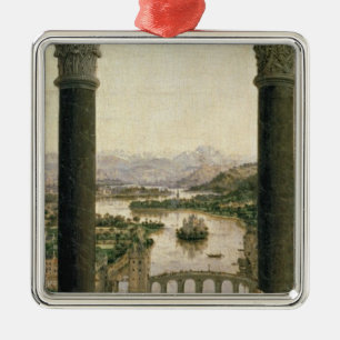 The Rolin Madonna , c.1435 Metal Ornament