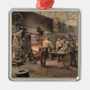 The Rolling Mill Metal Ornament