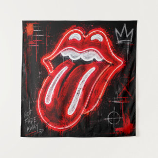 The Rolling Stones Art Logo Tapestry