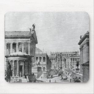 The Roman Forum of Antiquity, 1914 Mouse Pad