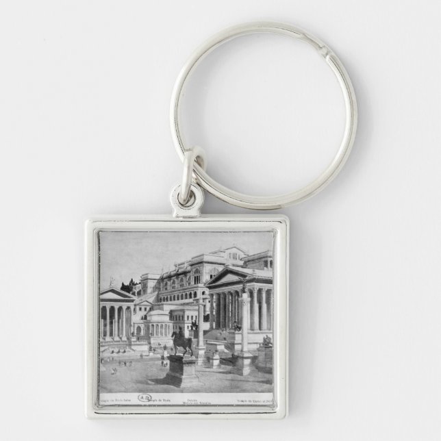 The Roman Forum of Antiquity Keychain (Front)