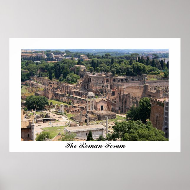 The Roman Forum Poster (Front)