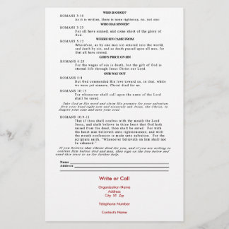 The Roman Road Flyer