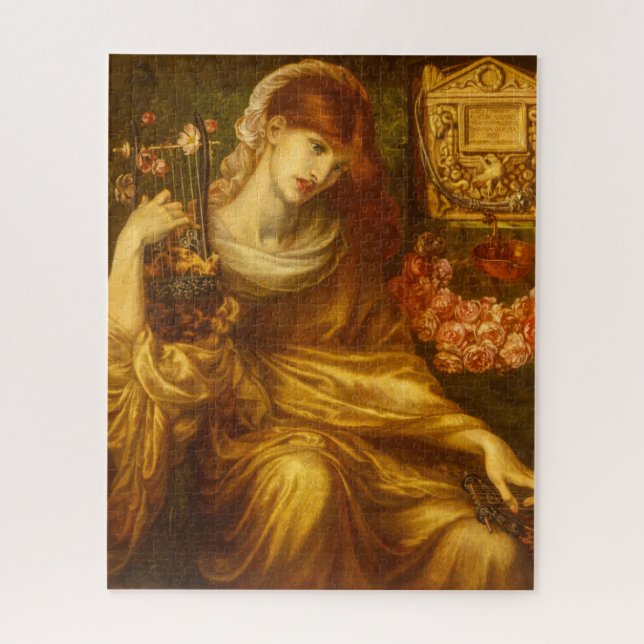 The Roman Widow by Dante Gabriel Rossetti Jigsaw Puzzle (Vertical)