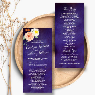 The Romance In Bloom Wedding Collection - Program