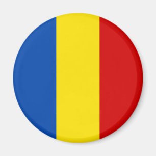 The Romanian Flag Magnet