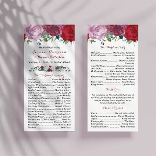 The Romantic Floral Wedding Collection Program