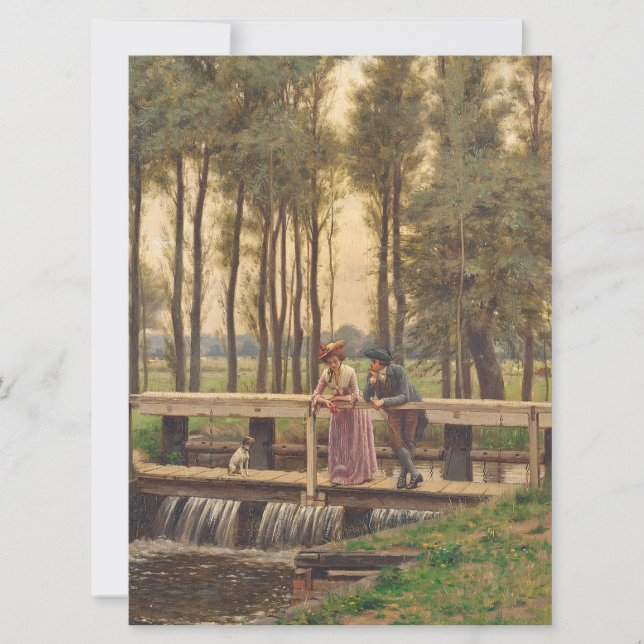 The Romantic Meeting Place Card (Front)