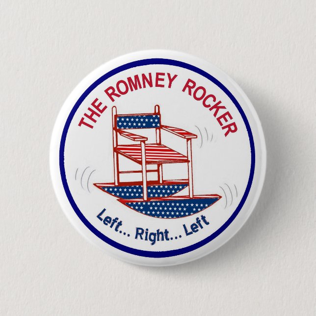The Romney Rocking Chair 2 Inch Round Button (Front)
