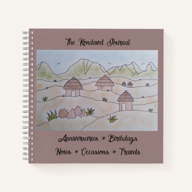 The Rondavel Journal (Devant)