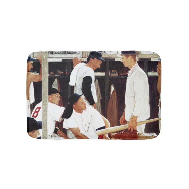 The Rookie Bath Mat (Front)