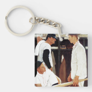 The Rookie Keychain